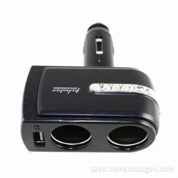 Automotive switch with 2 USB